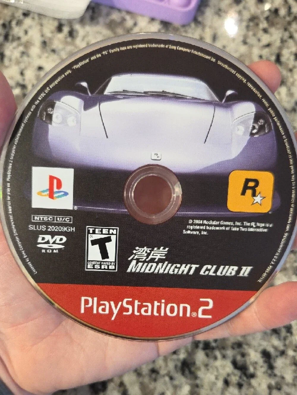 Midnight Club II (PS2) Playstation 2 Disc - NO CASE
